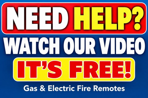 New fireplace remote - , control