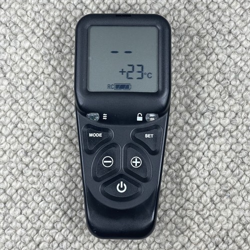 Gas fire remote control - control, tesc